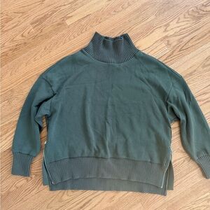 Varley Olive DoubleSoft Sweater